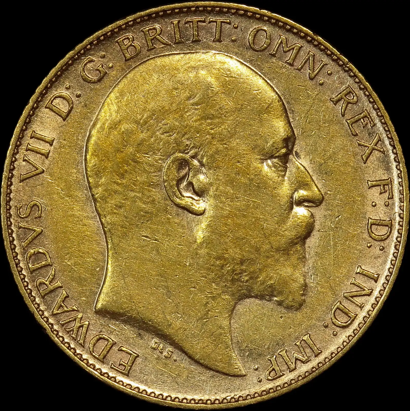 貨幣 1907 Gold Sovereign Edward VII Melbourne 1907-M Edward VII Sovereign PCGS MS62 | Melbourne