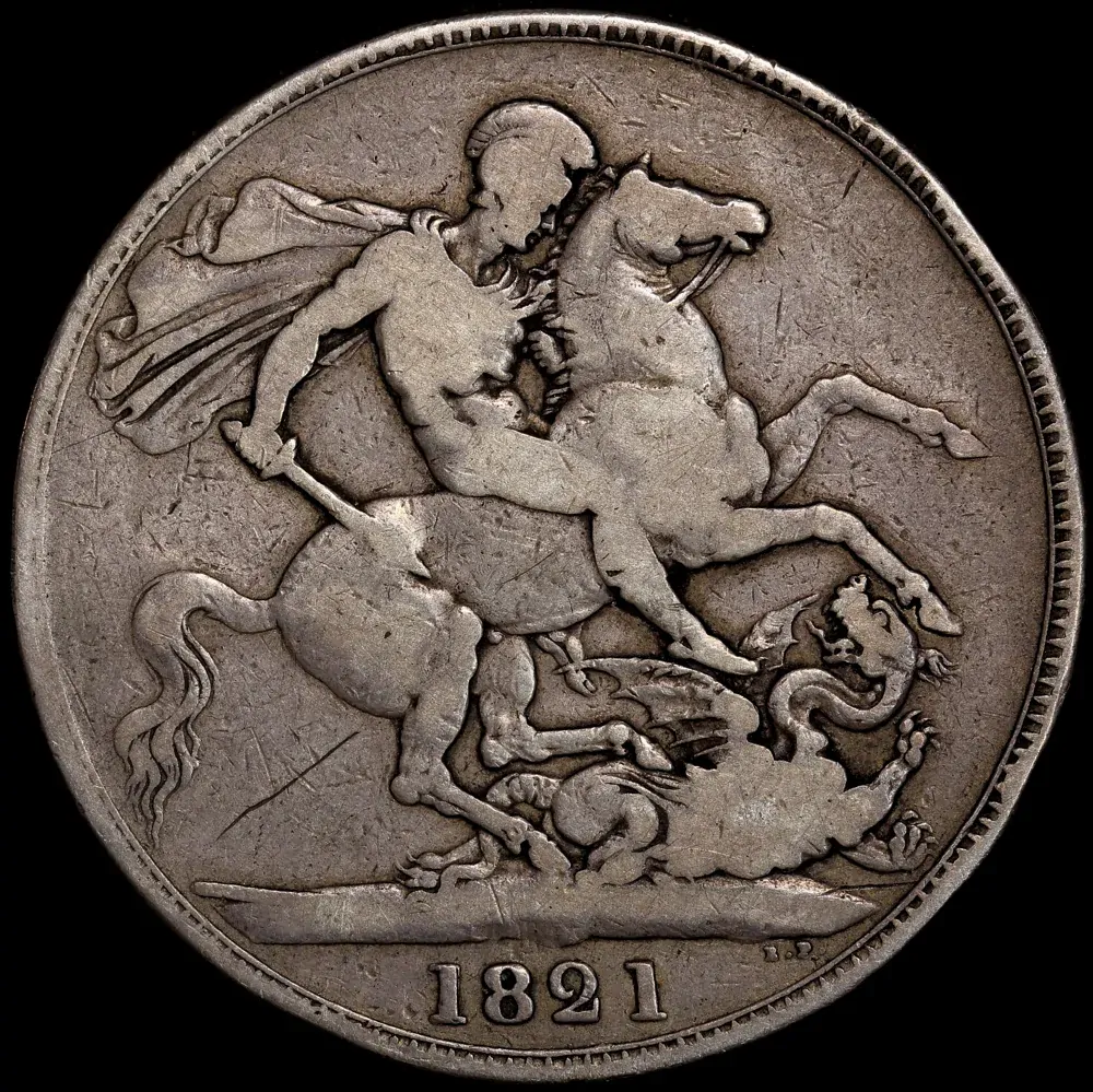 1821 Silver Crown George IV S#3805 Fine product image