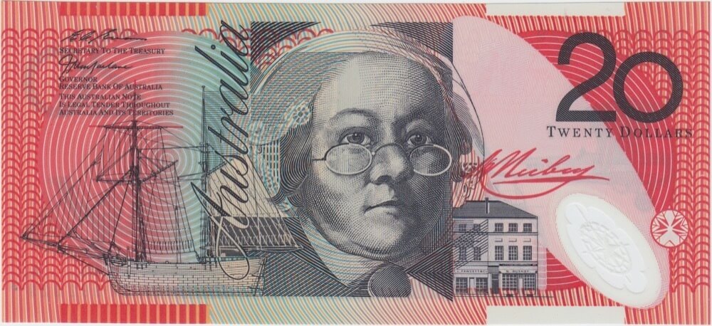 1997 $20 Note MacFarlane/Evans R418a Uncirculated product image