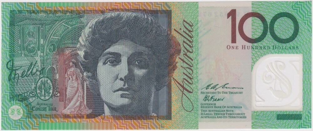 1996 $100 Test Note Fraser/Evans R616T Uncirculated