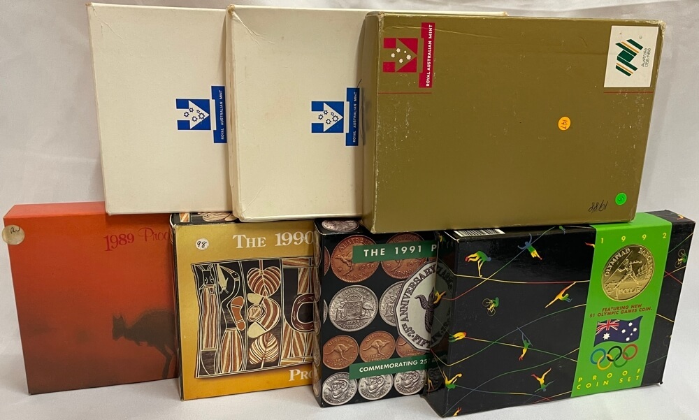Complete Run of 38 Australian Decimal Proof Coin Sets 1966 - 2006  product image