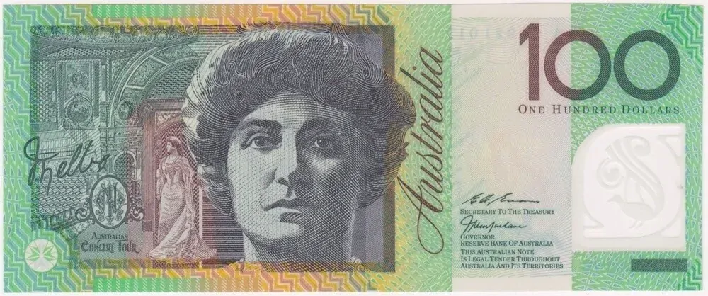 1998 $100 Note Macfarlane/Evans AA98 First Prefix R618F Uncirculated