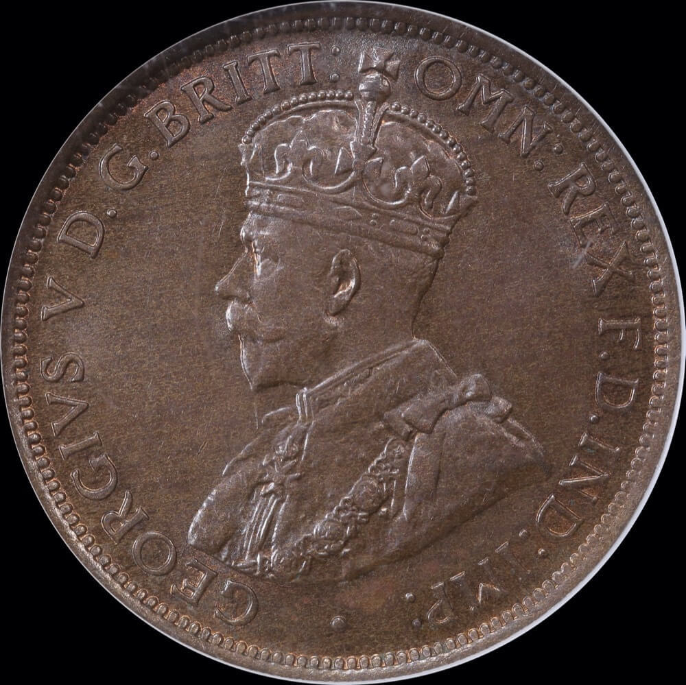 1911 Halfpenny Choice Unc (NGC MS64BN)