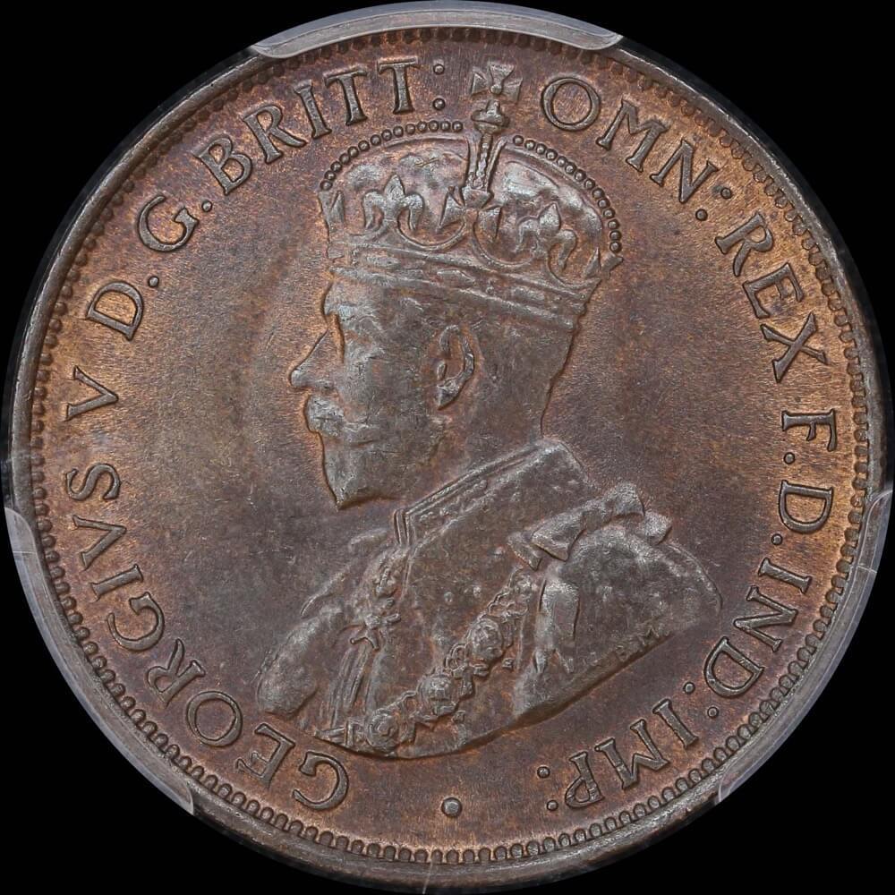 1912-H Halfpenny Choice Unc (MS64BN)