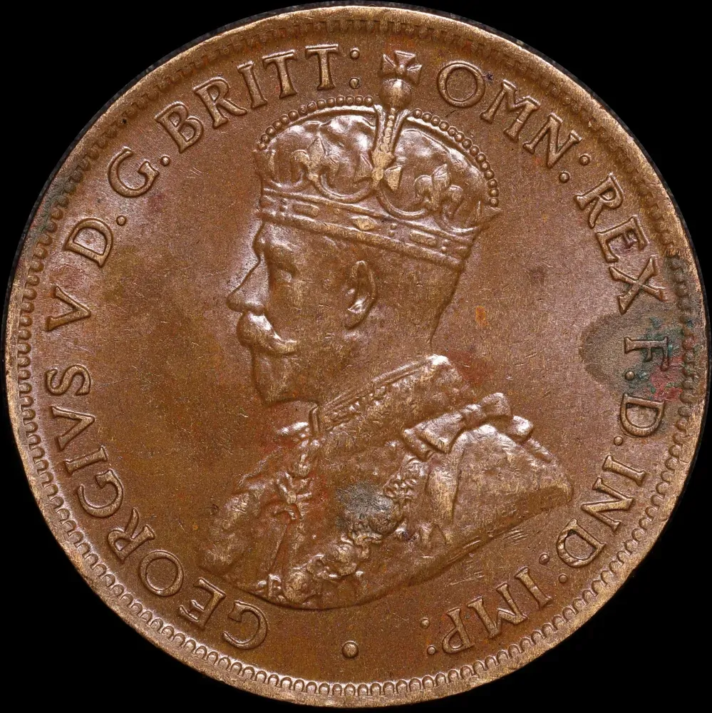 1914 Halfpenny Extremely Fine