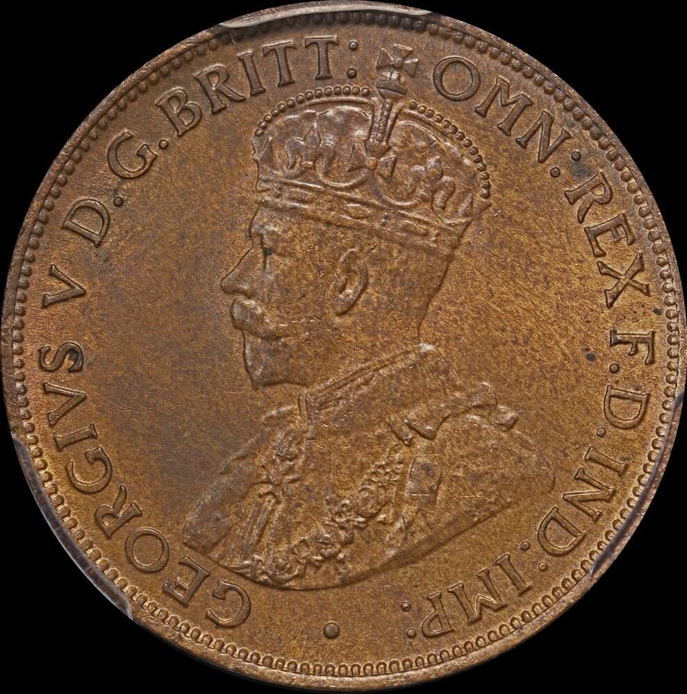 1915-H Halfpenny PCGS MS63BN