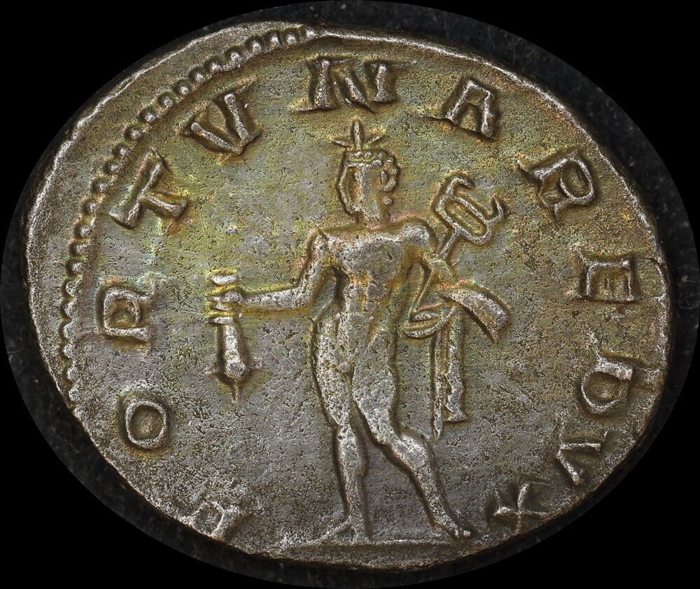 Ancient Rome (Imperial) 253 AD Valerian Silver Antoninianus RIC V 77 cf good VF product image