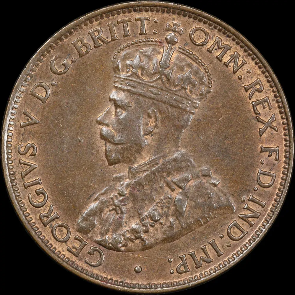 1926 Halfpenny good EF product image