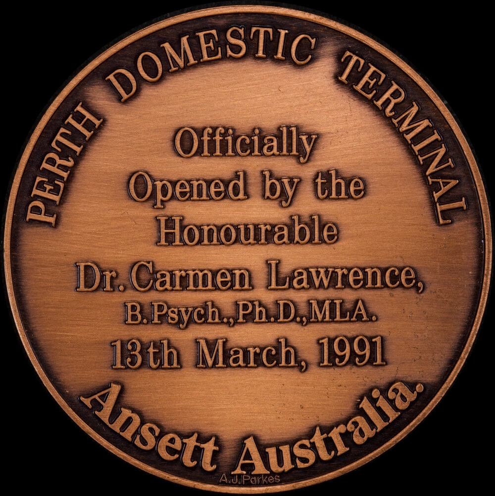 1991 Ansett Australia Medallion Perth Domestic Terminal