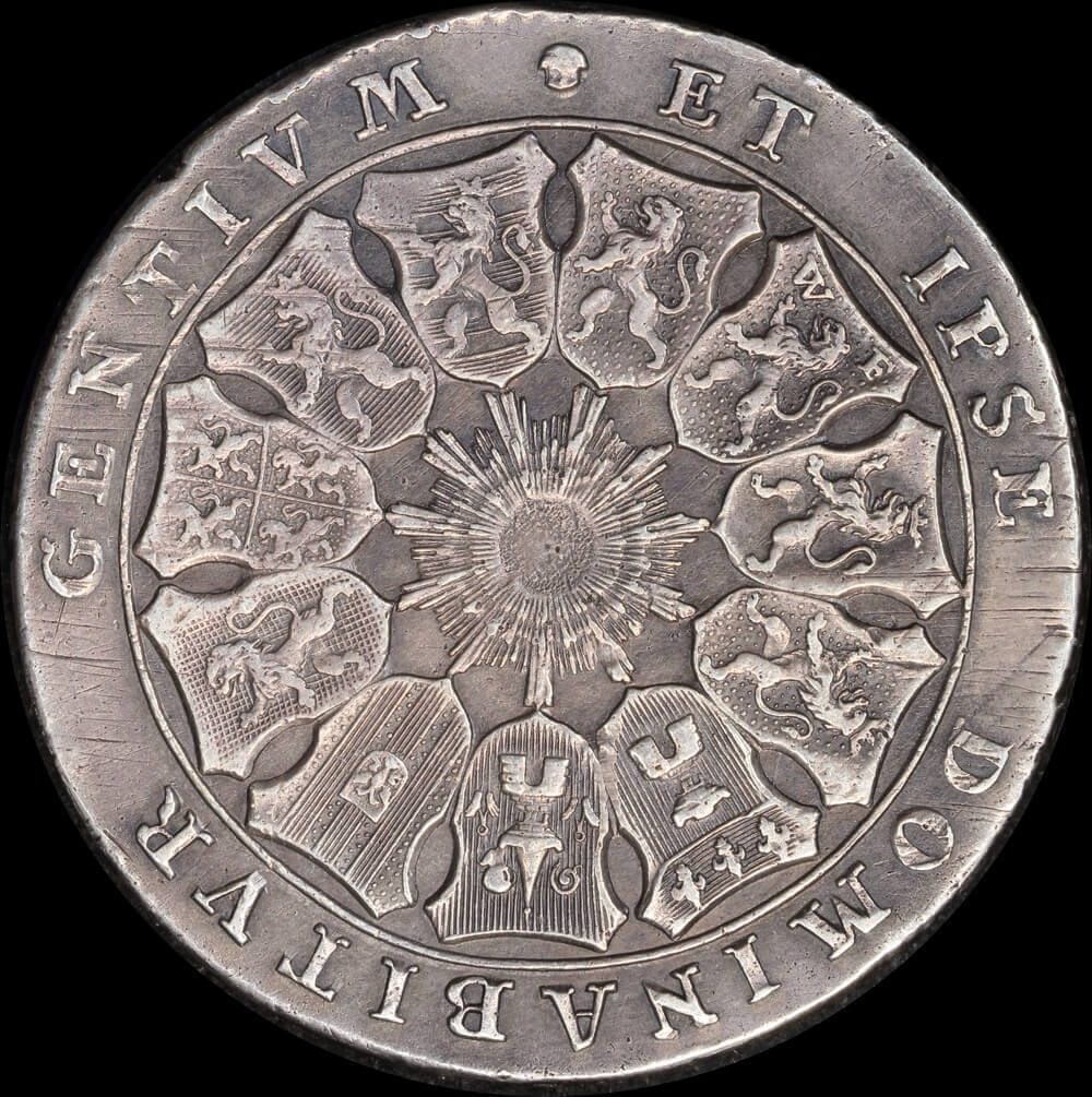 Austrian Netherlands 1790 Silver 3 Florins KM# 50 about EF product image