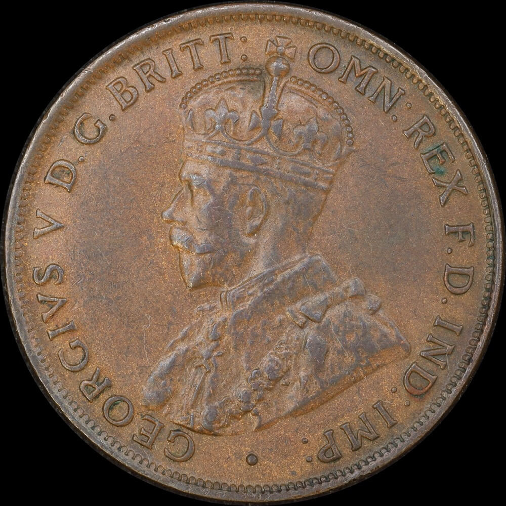 1929 Penny about EF