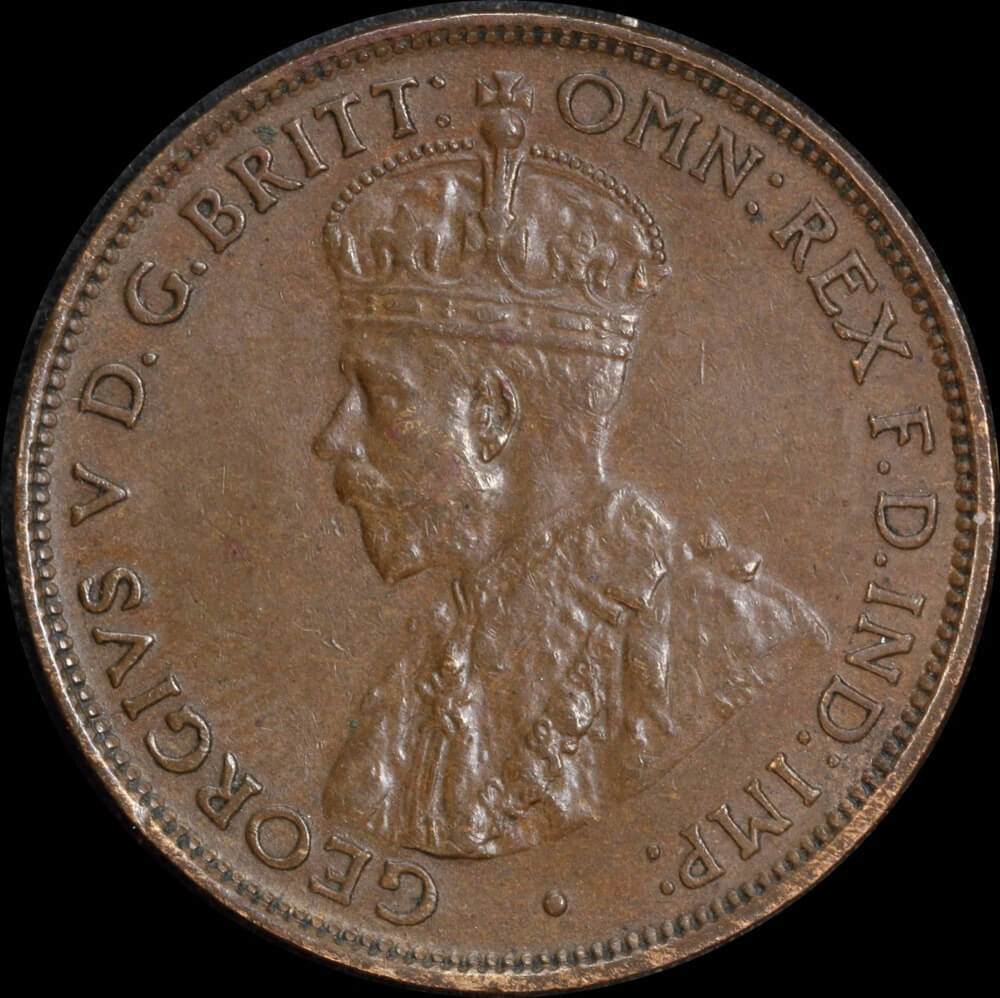 1930 Halfpenny Extremely Fine