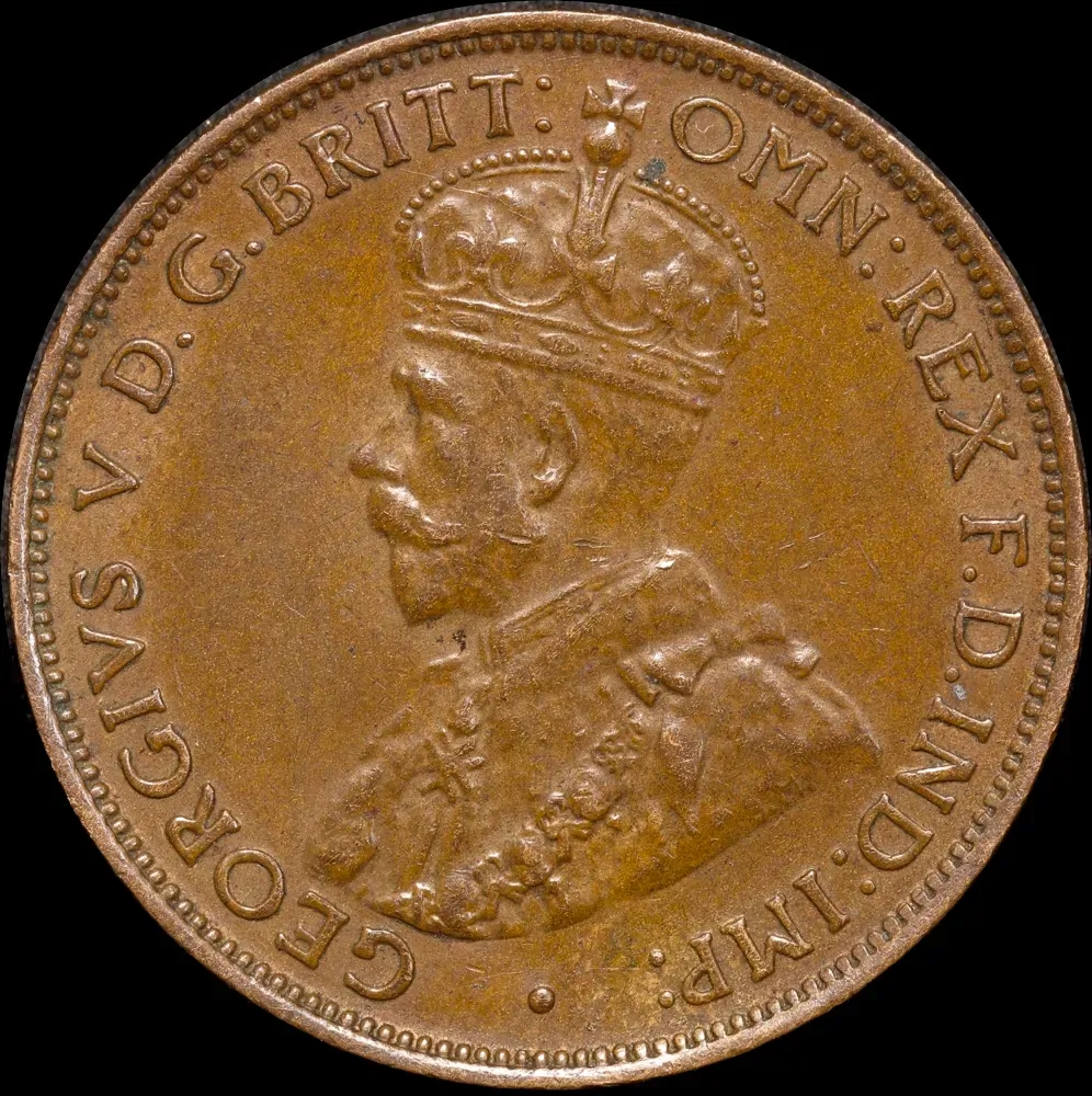 1931 Halfpenny good EF
