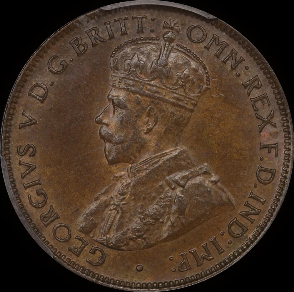 1935 Halfpenny Choice Unc (PCGS MS63BN)