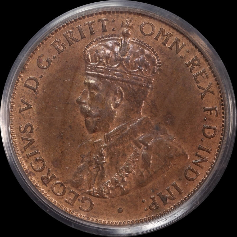 1936 Halfpenny PCGS MS63RB