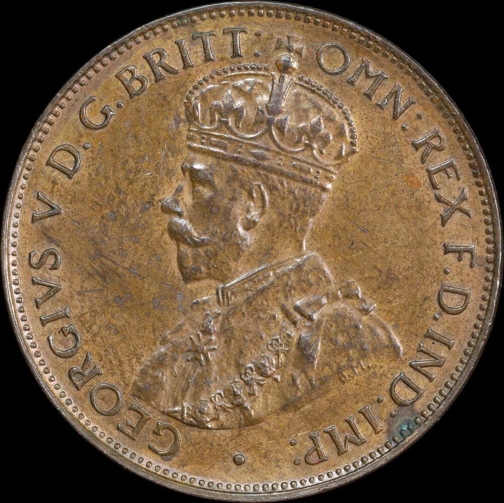 1936 Halfpenny Unc (MS62BN)