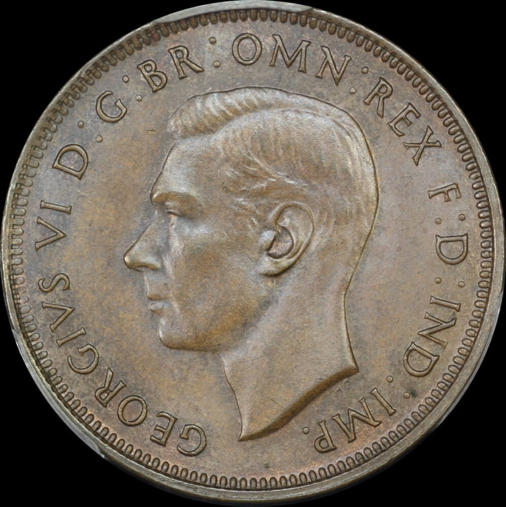 1939 Halfpenny Kangaroo Reverse Choice Unc (PCGS MS64BN)