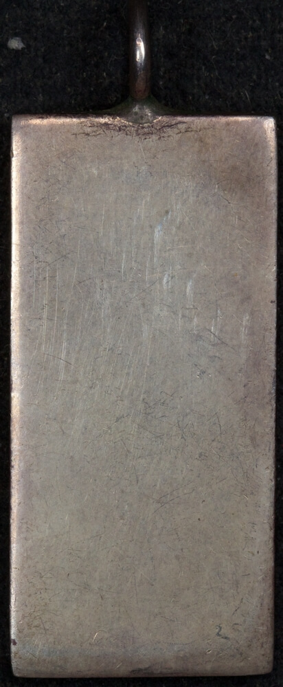 1978 Half Ounce Sterling Silver Ingot Pendant