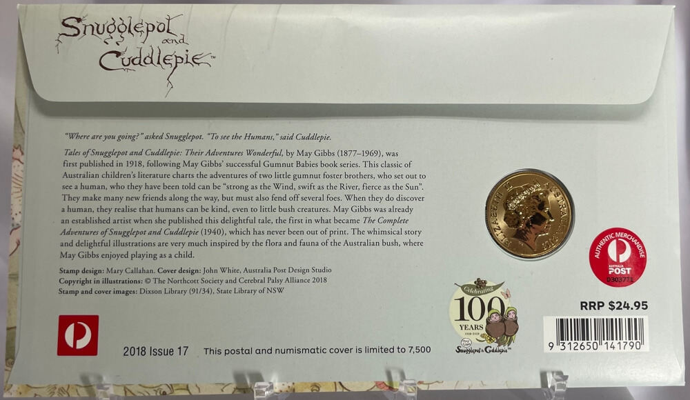 2018 $1 PNC Snugglepot and Cuddlepie product image