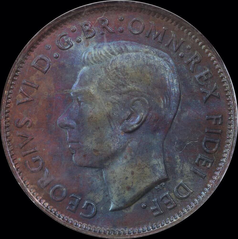 1949-Y Halfpenny Gem Unc (NGC MS65BN)
