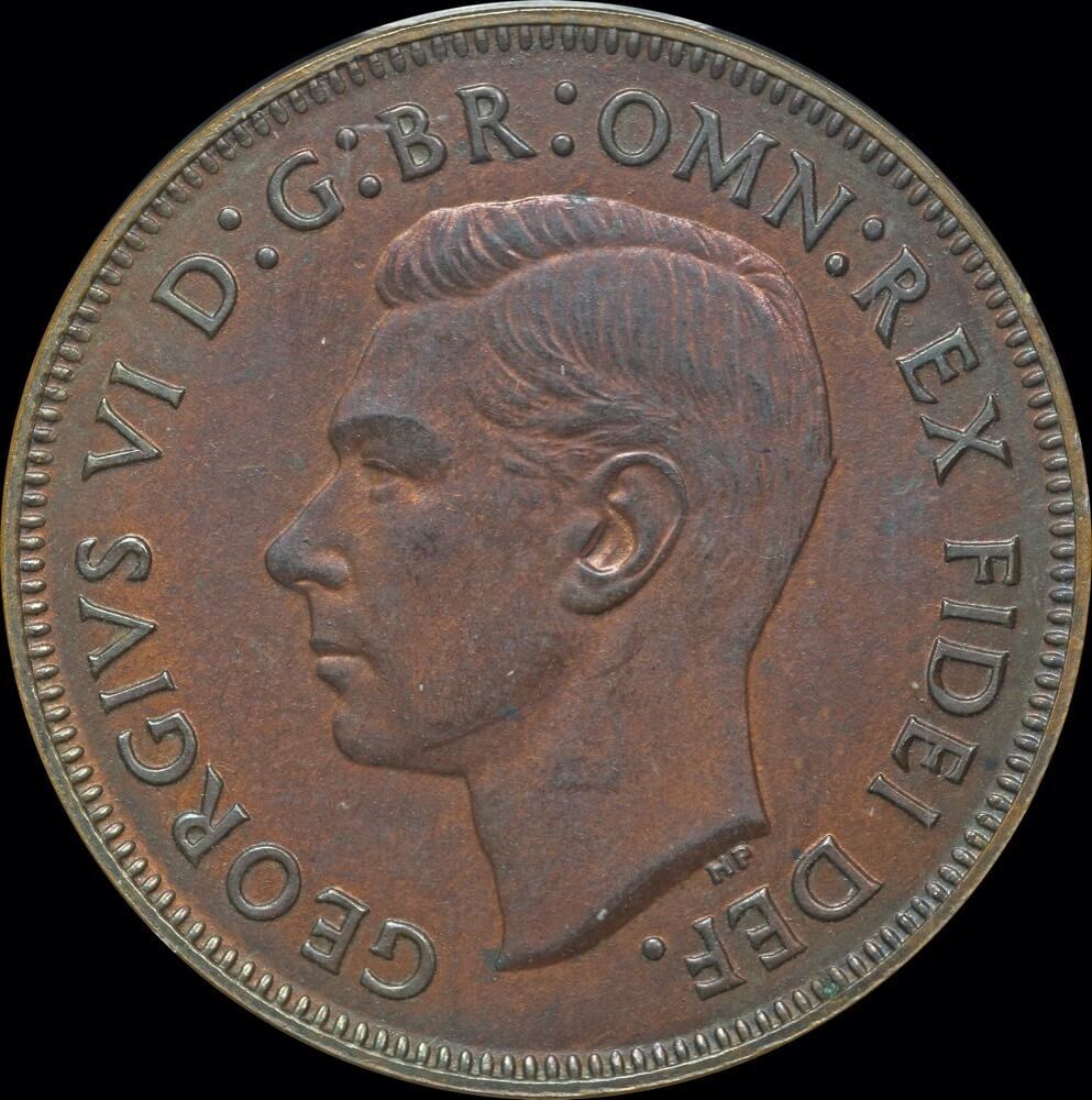 1951 Perth Proof Halfpenny (No dot) PCGS PR63RB product image