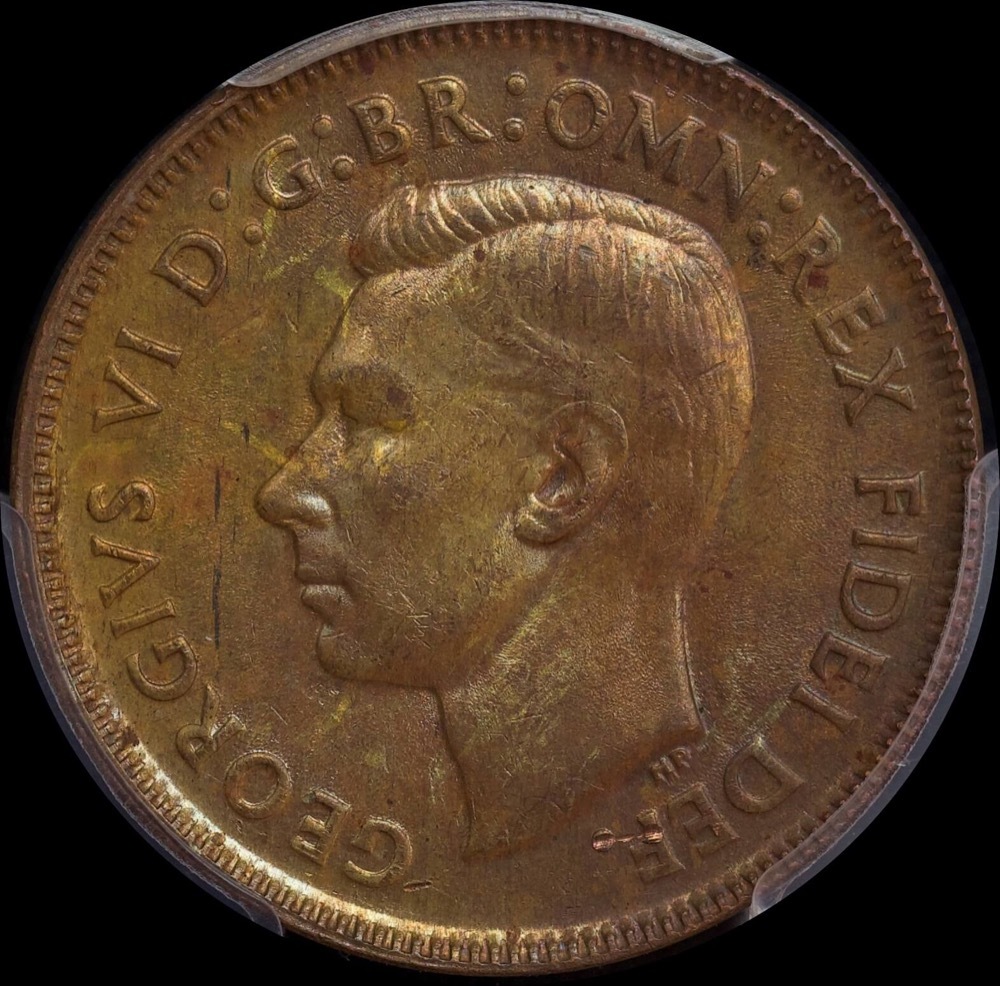 1952-A Halfpenny Choice Unc (MS63BN)