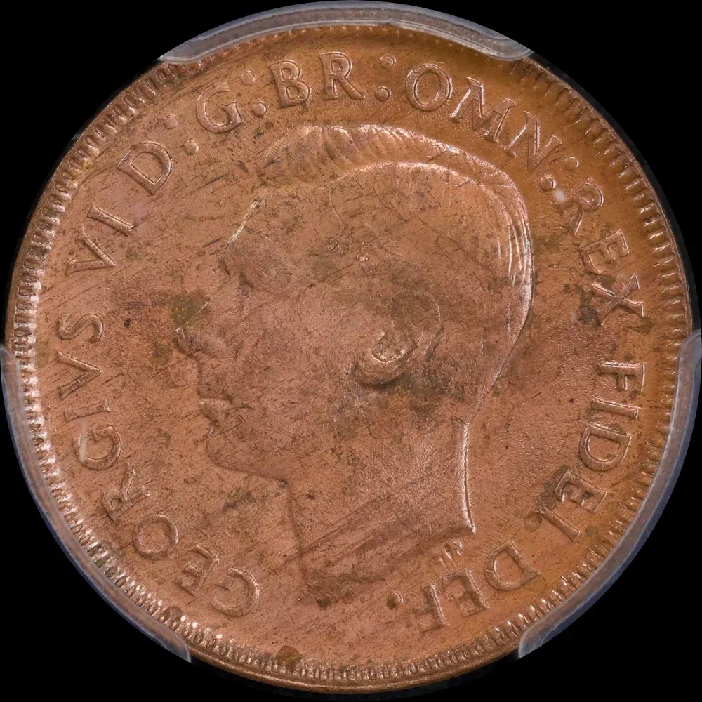 1952-A Halfpenny Choice Unc (MS63BN)