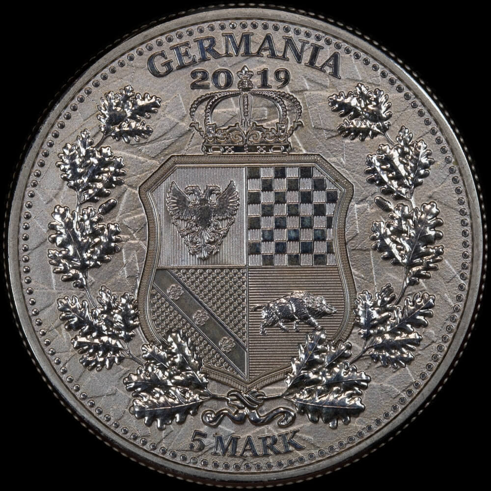 Germania Mint 2019 1oz Silver Round Columbia & Germania product image