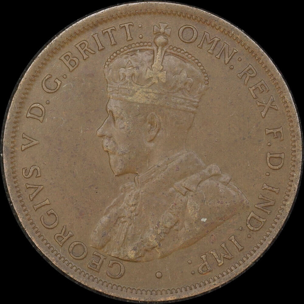 1914 Penny about Unc