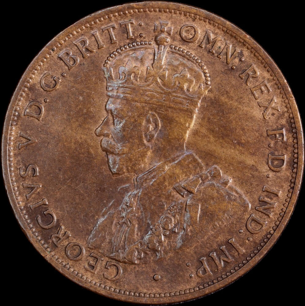 1915-H Penny good VF