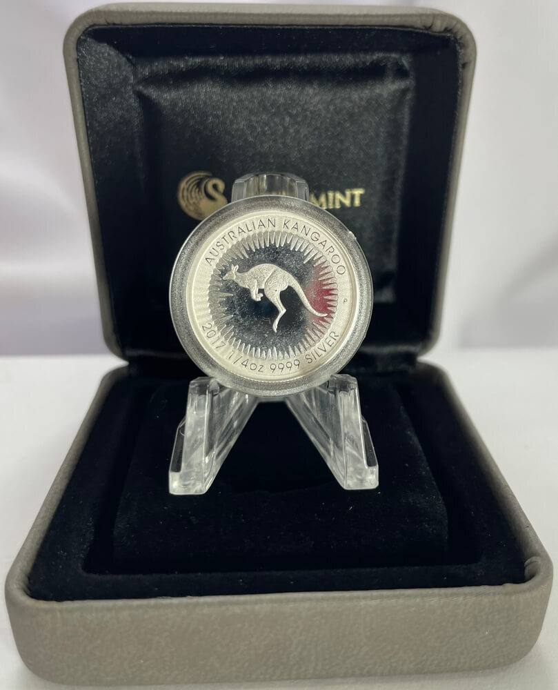 2017 Silver 1/4oz Proof Coin Australian Kangaroo product image