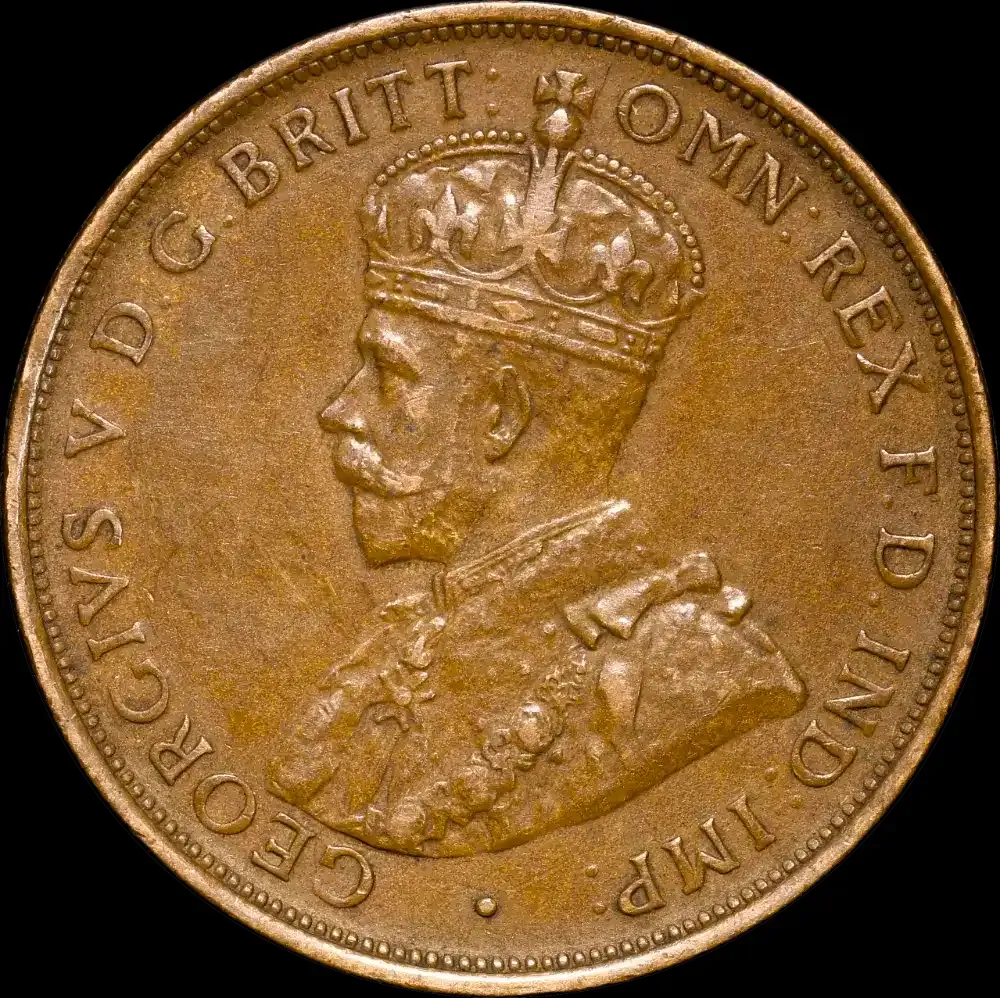 1919 Penny Dot Below Extremely Fine