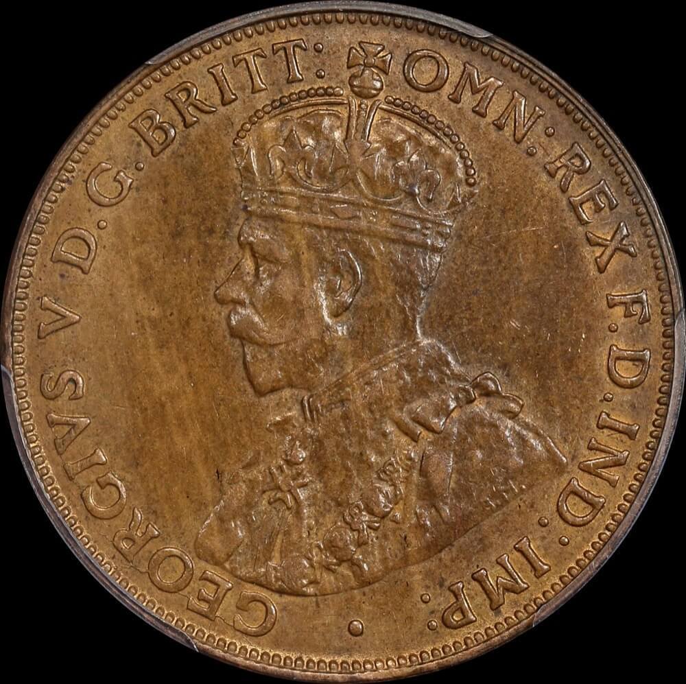 1920 Penny Dot below Indian Obverse PCGS AU58