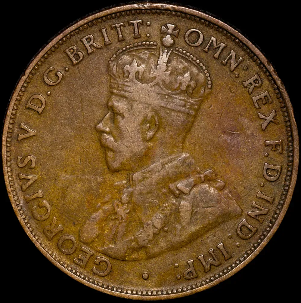 1920 Penny Double Dot Fine