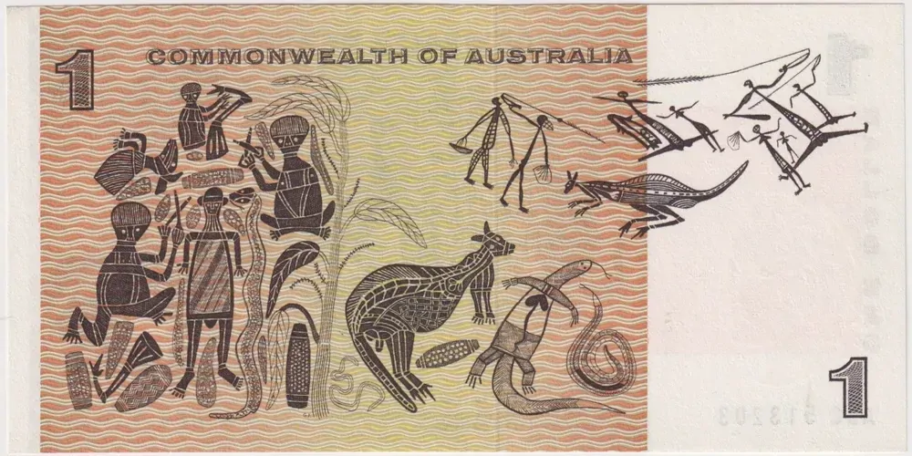 1966 $1 Note Coombs/Wilson R71 about Uncirculated product image