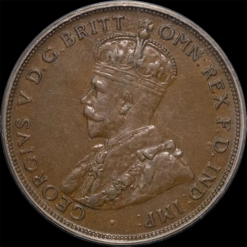 1925 Penny PCGS AU55
