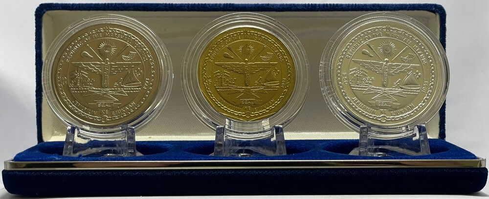 Marshall Islands 3 Coin Commemorative Set Elvis Presley product image