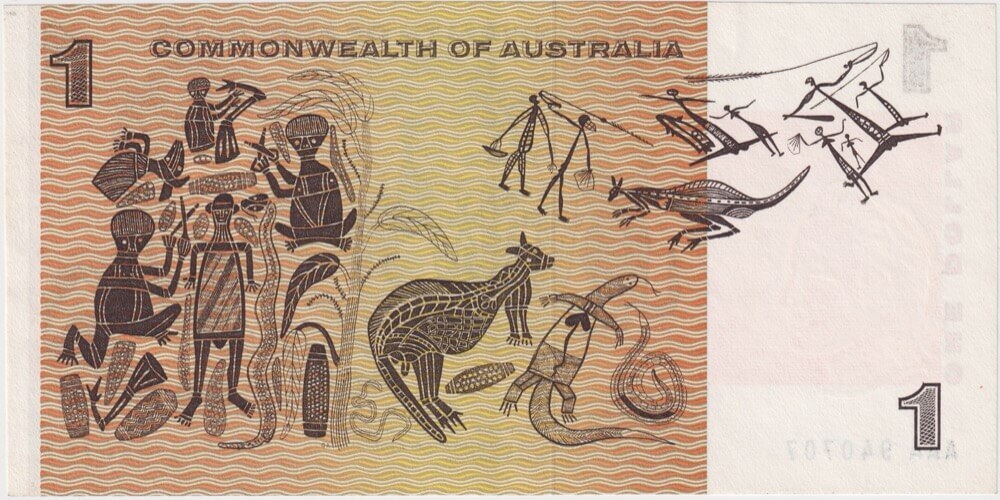 1966 $1 Note AAA First Prefix Coombs/Wilson R71F about Uncirculated