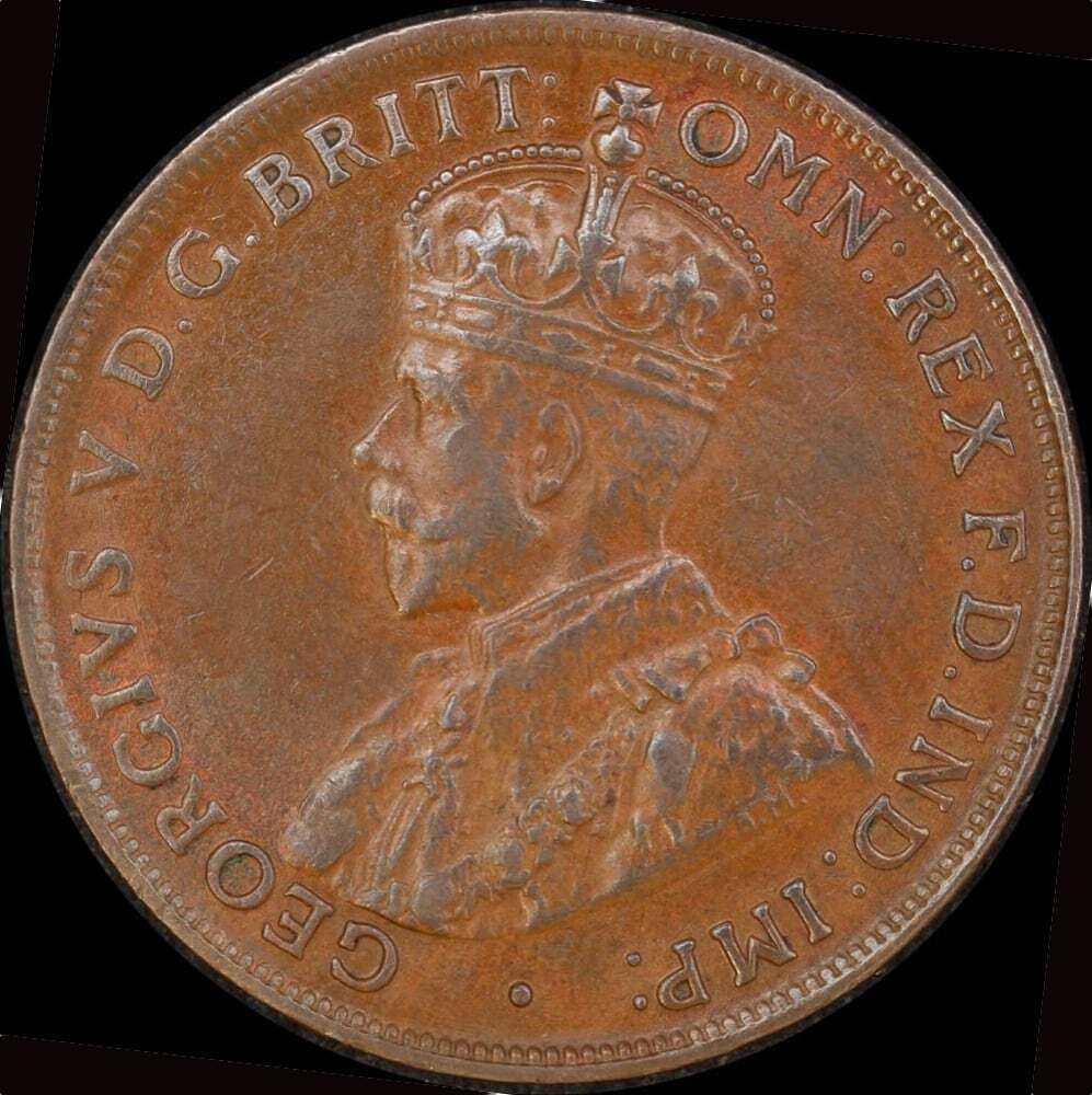 1927 Penny Indian Obverse good VF