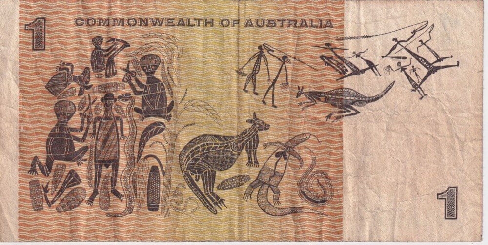 1966 $1 Note AAA First Prefix Coombs/Wilson R71F Fine