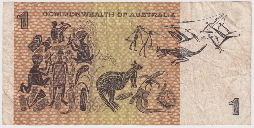 1966 $1 Note AAA First Prefix Coombs/Wilson R71F Fine