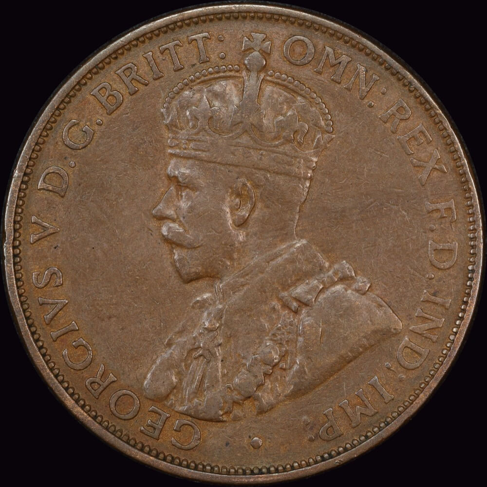 Australia 1930 Penny London Obverse PCGS XF40 product image