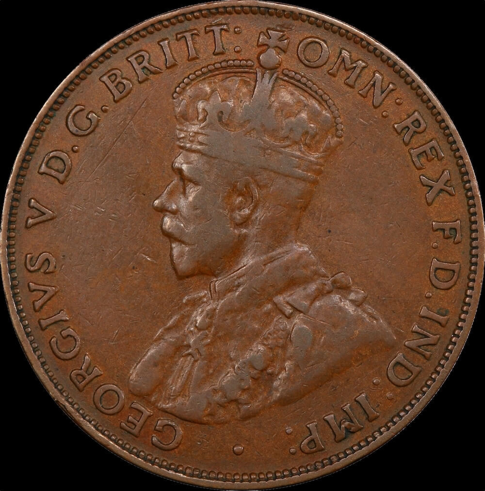 Australia 1930 Penny PCGS VF35