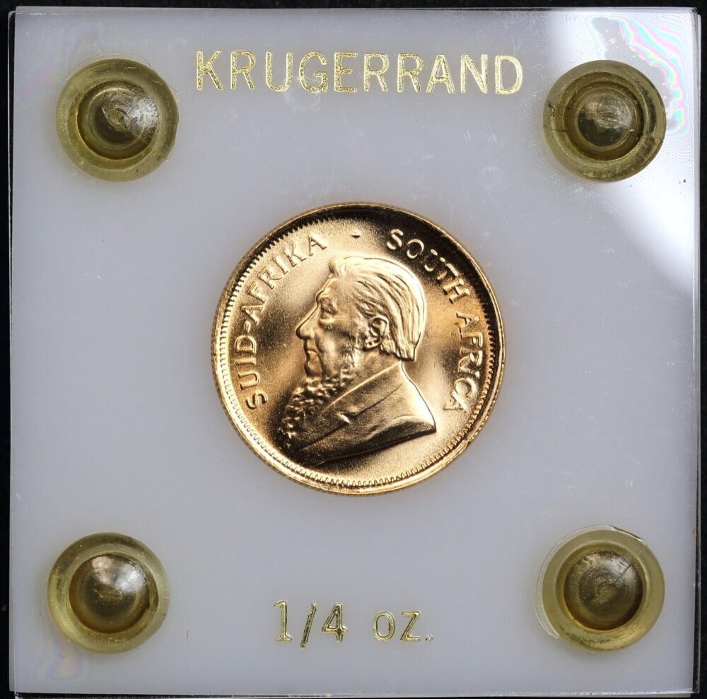 South Africa 1981 1/4ozt Gold Krugerrand product image