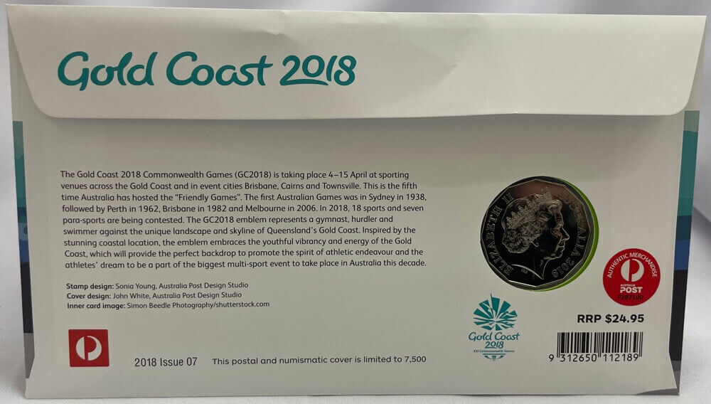 2018 50 Cent PNC Gold Coast Commonwealth Games  product image