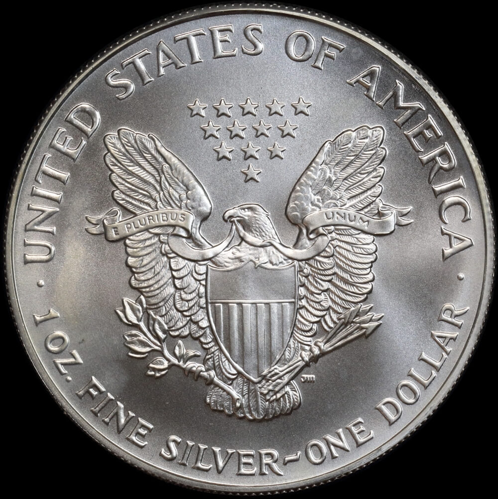 USA 1993 Silver Liberty Eagle 1oz Uncirculated product image