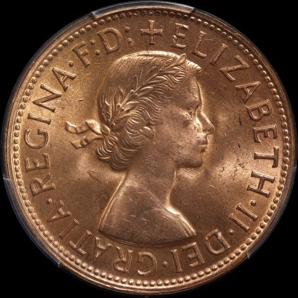 1955 Melbourne Penny Choice Unc (PCGS MS64RD) product image