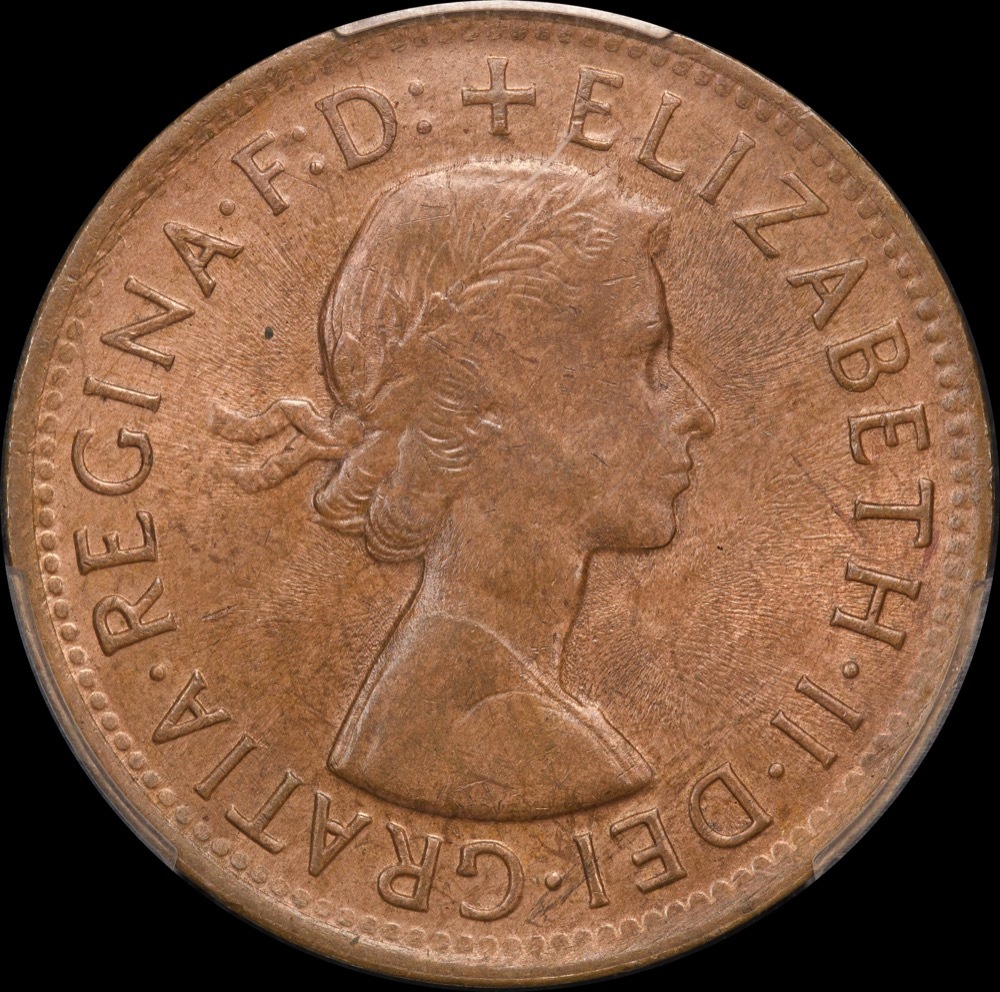 1955-Y Penny PCGS MS64RB
