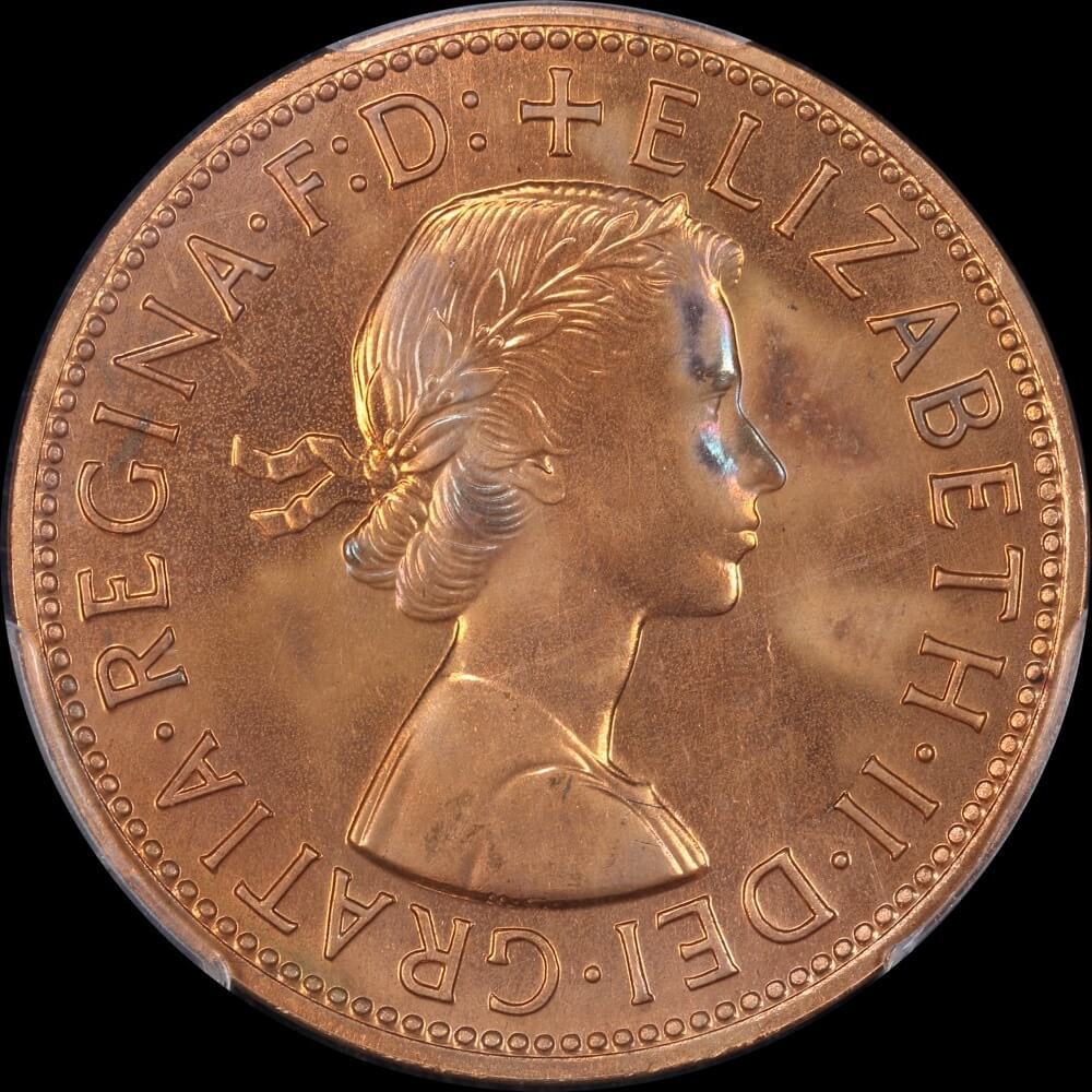 1956 Melbourne Proof Penny PCGS PR64RD