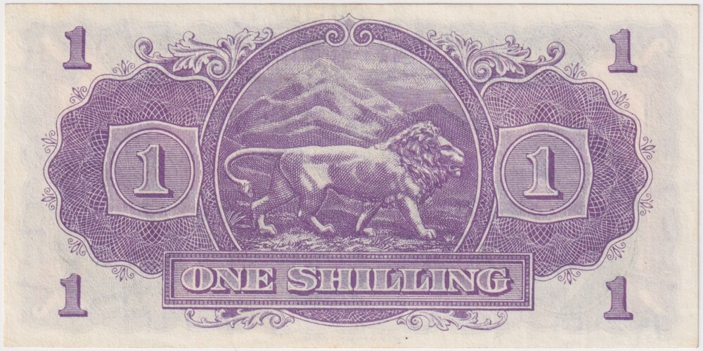 East Africa 1943 1 Shilling Pick#29 Uncirculated product image